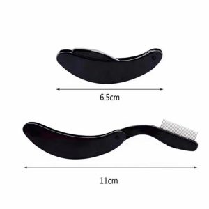 شانه تاشو فلزی مژه