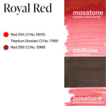 رنگ‌رویال رد پرمابلند ا ROYAL RED