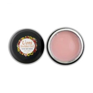بیلدر ژل (سافت) کاشت ناخن کد 1 پینک 22 گرم یونی Uoni