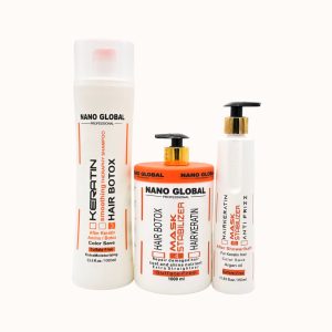 ست شامپو و ماسک درمانی نانوگلوبال مخصوص انواع مو