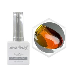 رابر بیس (لمینت) کاشت ناخن yellow B4 آنالیزAnaliese