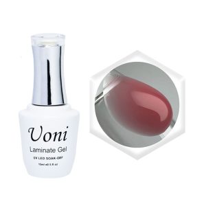 رابر بیس (لمینت) کاشت ناخن پینک 12 یونی UONI