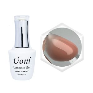 رابر بیس (لمینت) کاشت ناخن پینک ۱ یونی UONI