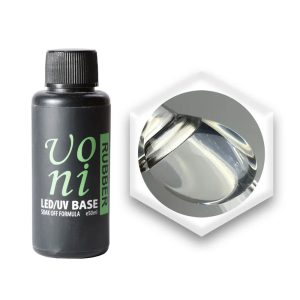 رابر بیس (لمینت) کاشت ناخن کلییر ۵۰ میل یونی UONI