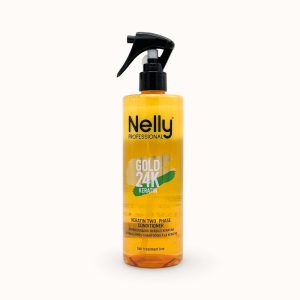 : اسپری مو دوفاز کراتین گلد نلی