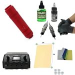 پک کامل دستگاه تاتو بدن پن راكت ۶ مکس