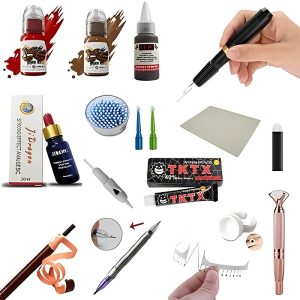 پک لوازم تاتو ابرو و صورت تخفیفی