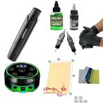 پک کامل دستگاه تاتو بدن پن مست P10