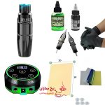 پک کامل دستگاه تاتو بدن پن مست تور