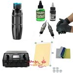 پک کامل دستگاه تاتو بدن پن مست تور